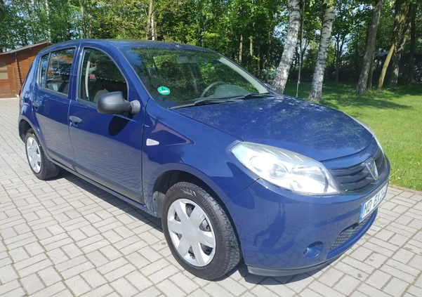 Dacia Sandero cena 13900 przebieg: 204000, rok produkcji 2011 z Dziwnów małe 562